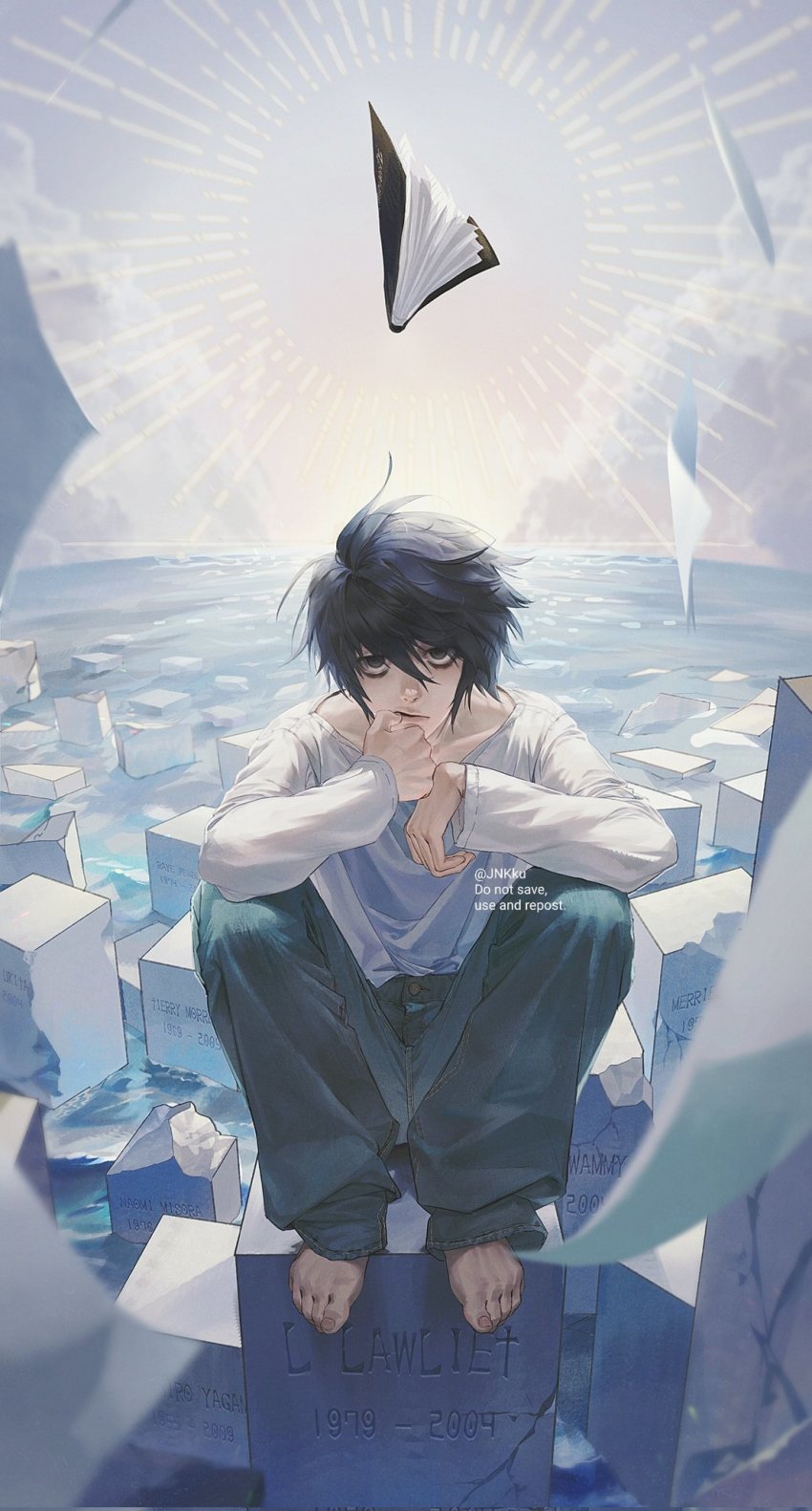 L (Death Note) Rule 34 Image
