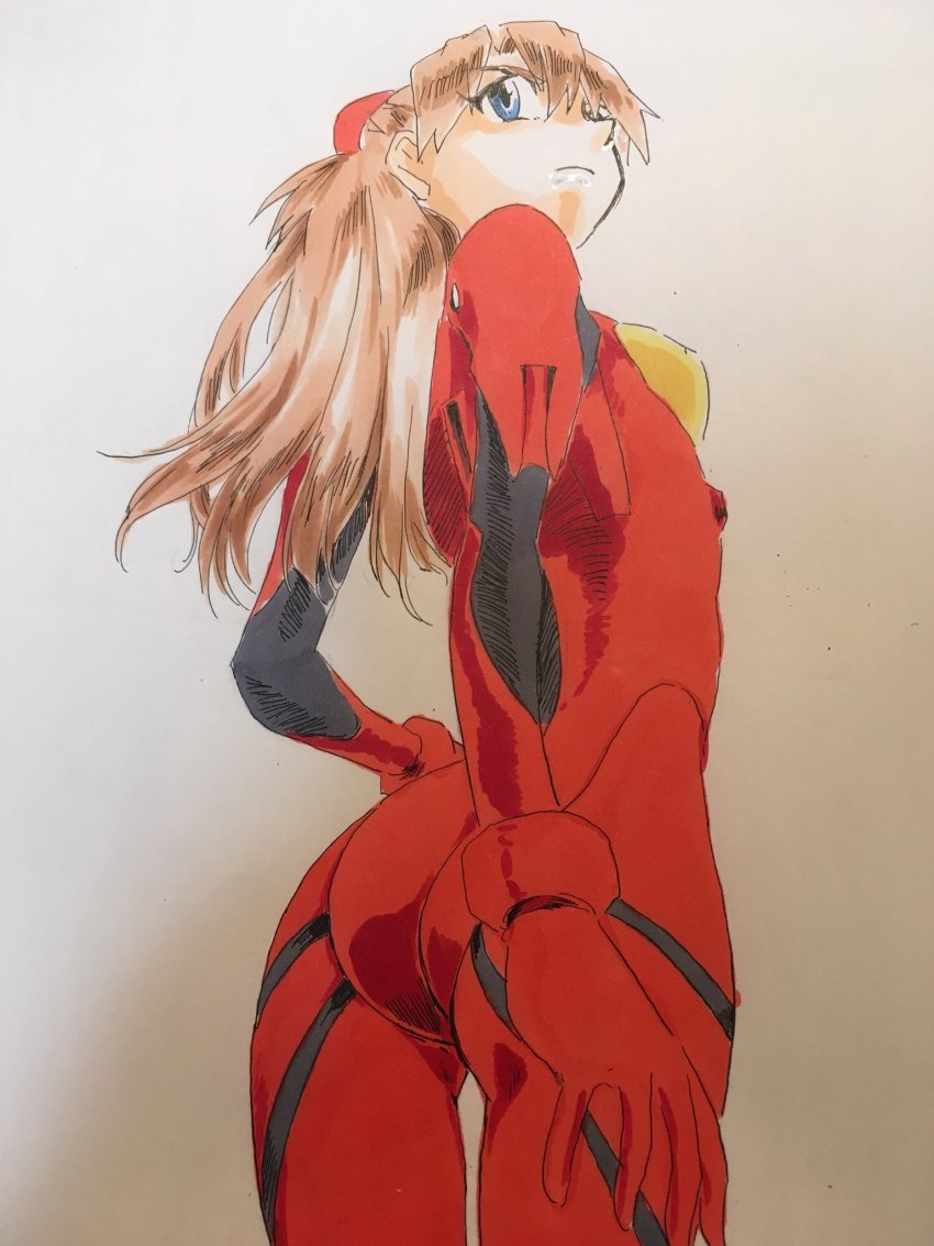 Souryuu Asuka Langley (Neon Genesis Evangelion) Rule 34 Image