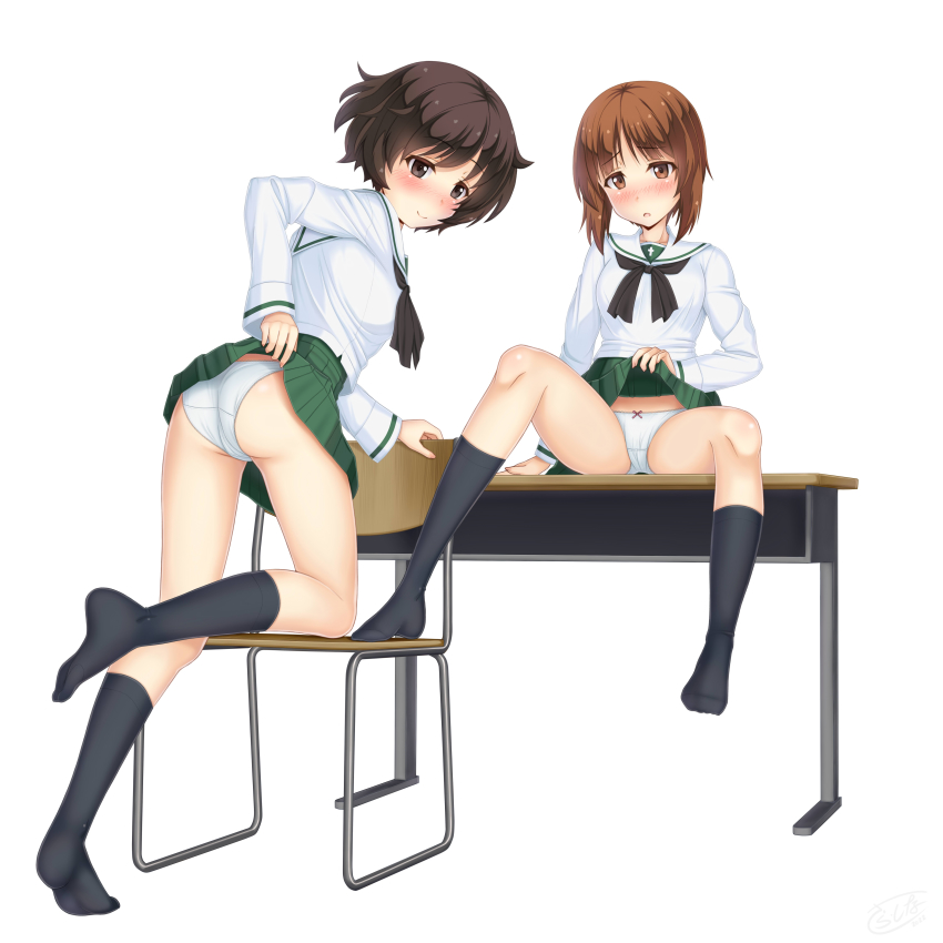 Akiyama Yukari (Girls Und Panzer) Rule 34 Image