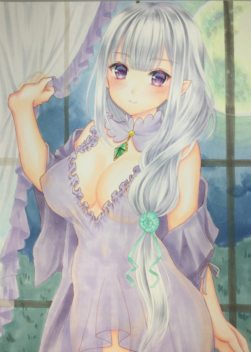 Emilia (Re:Zero) Rule 34 Image