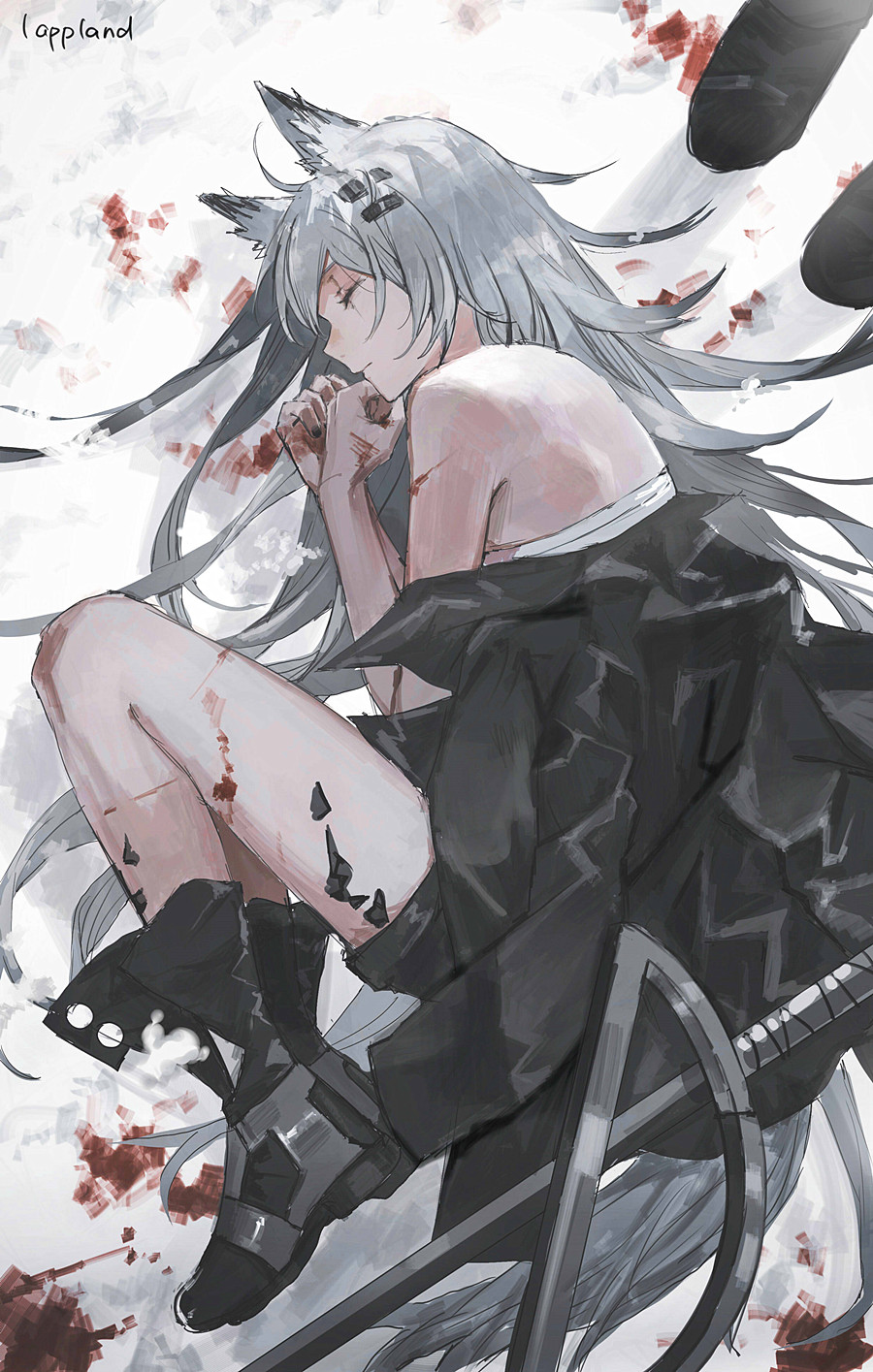 Lappland (Arknights) Rule 34 Image