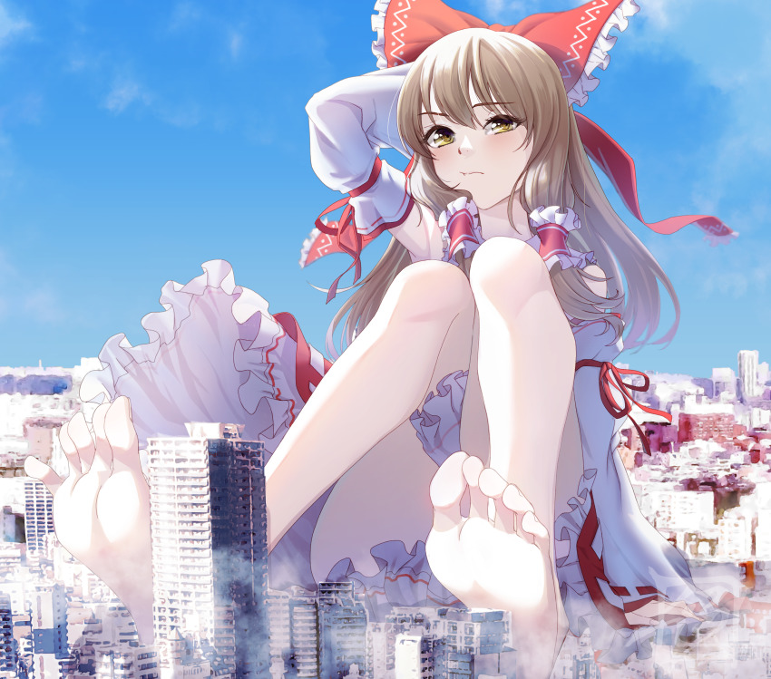 Hakurei Reimu (Touhou) Rule 34 Image