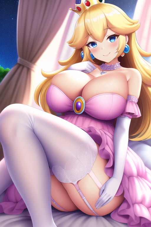 Princess Peach (Mario (Series)) Rule 34 Image