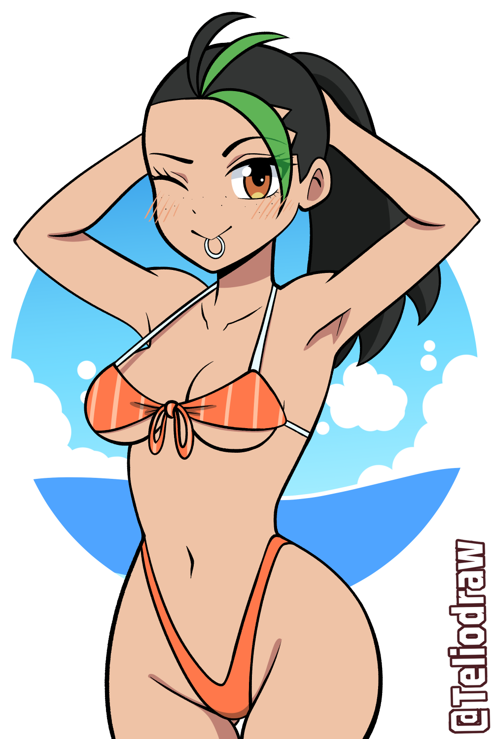 Nemona (Pokemon) Rule 34 Image