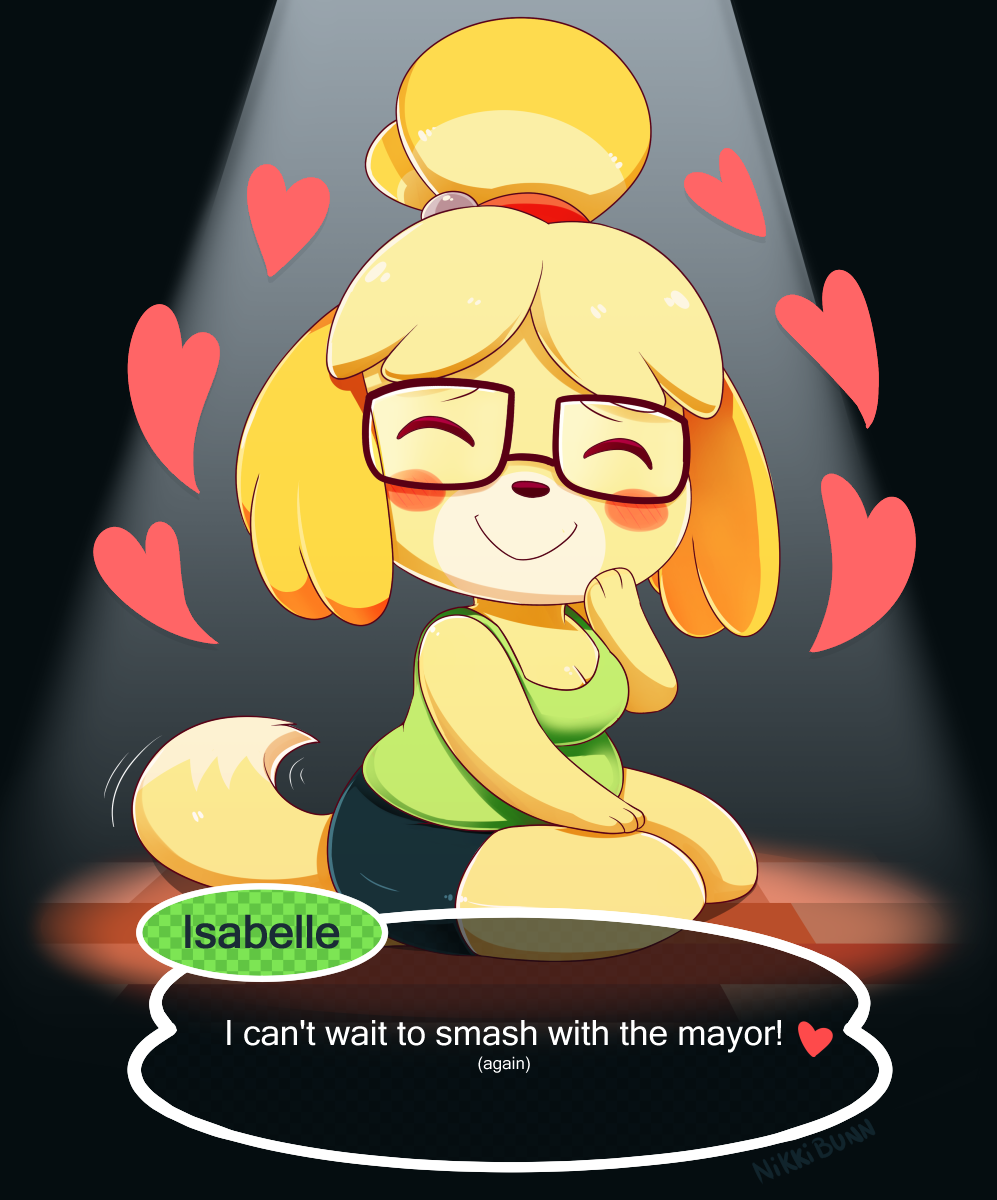 Isabelle (Animal Crossing) Rule 34 Image