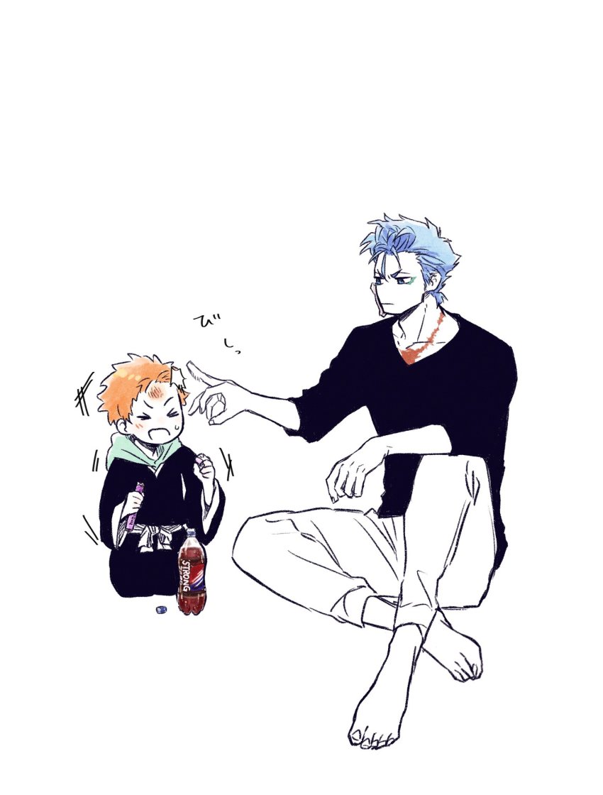 Grimmjow Jaegerjaquez (Bleach) Rule 34 Image