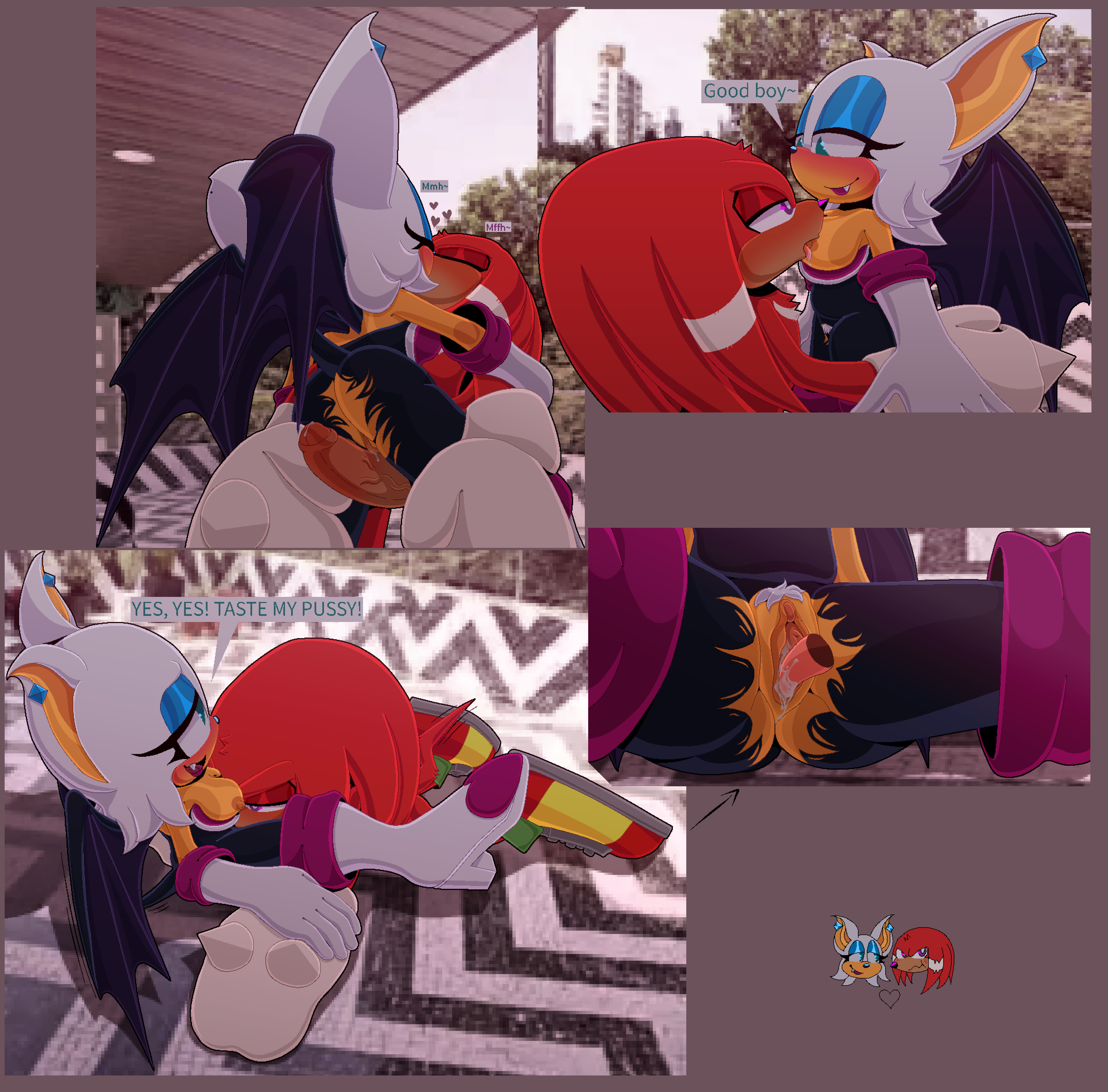 Knuckles The Echidna (Sega) Rule 34 Image