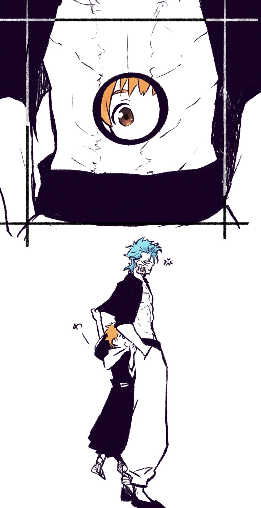 Grimmjow Jaegerjaquez (Bleach) Rule 34 Image