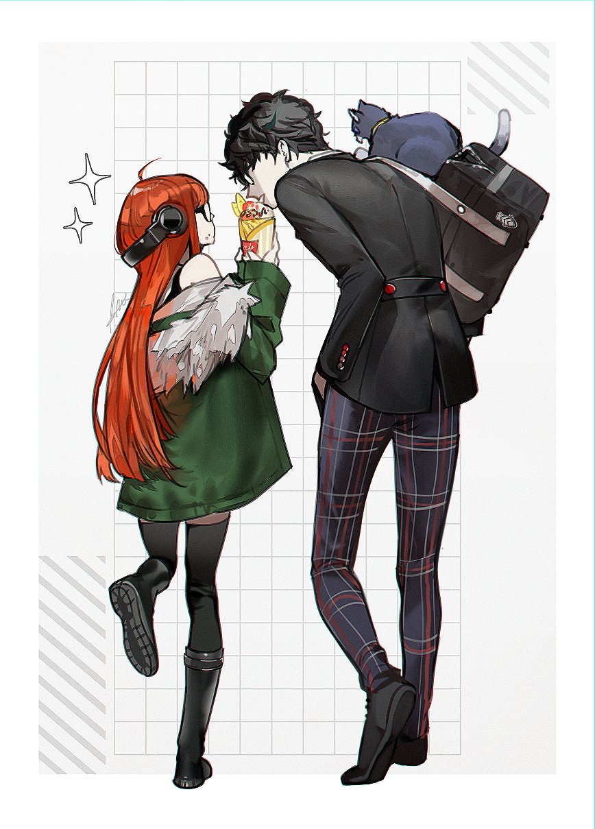 Amamiya Ren (Morgana (Persona 5)) Rule 34 Image