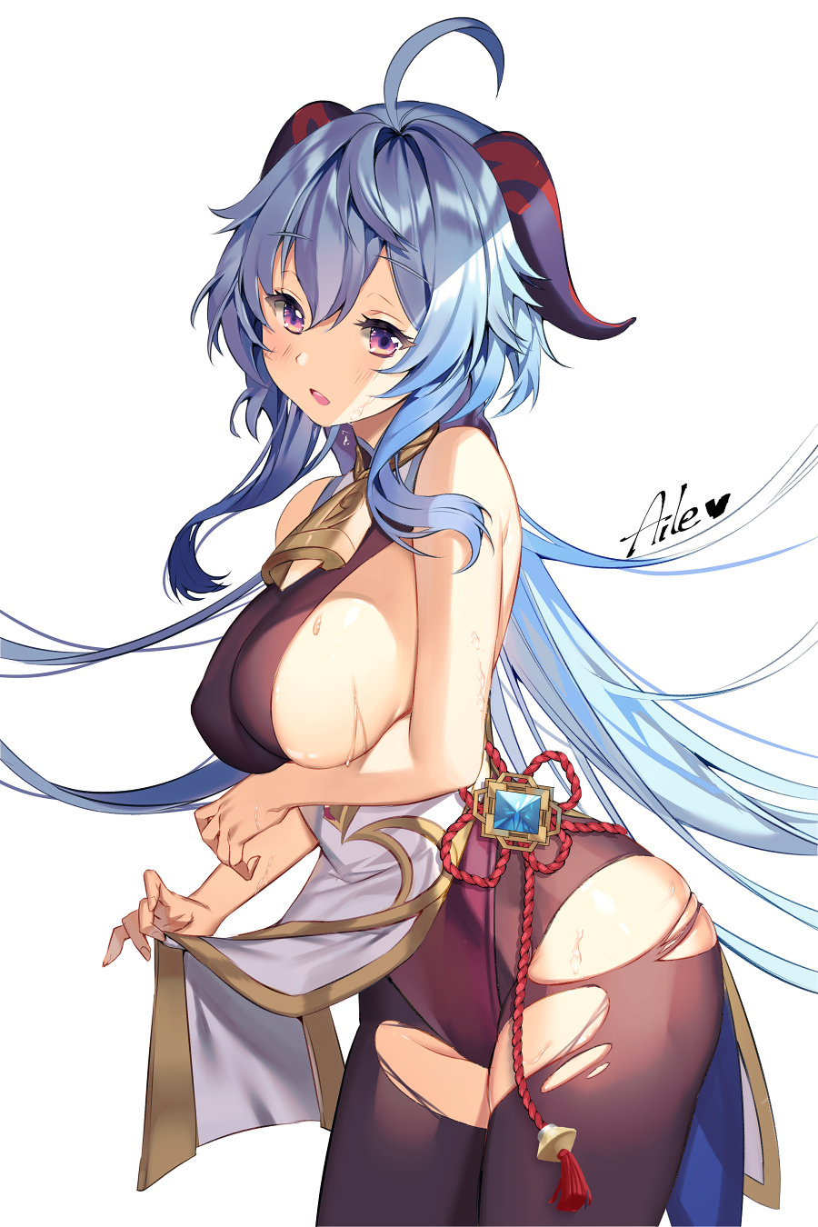 Ganyu (Genshin Impact) Rule 34 Image