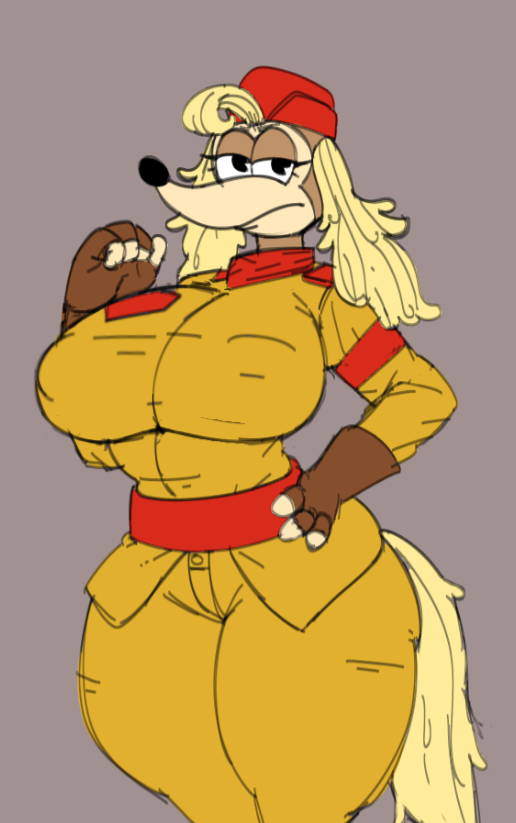 Pilot Saluki (Cuphead) Rule 34 Image