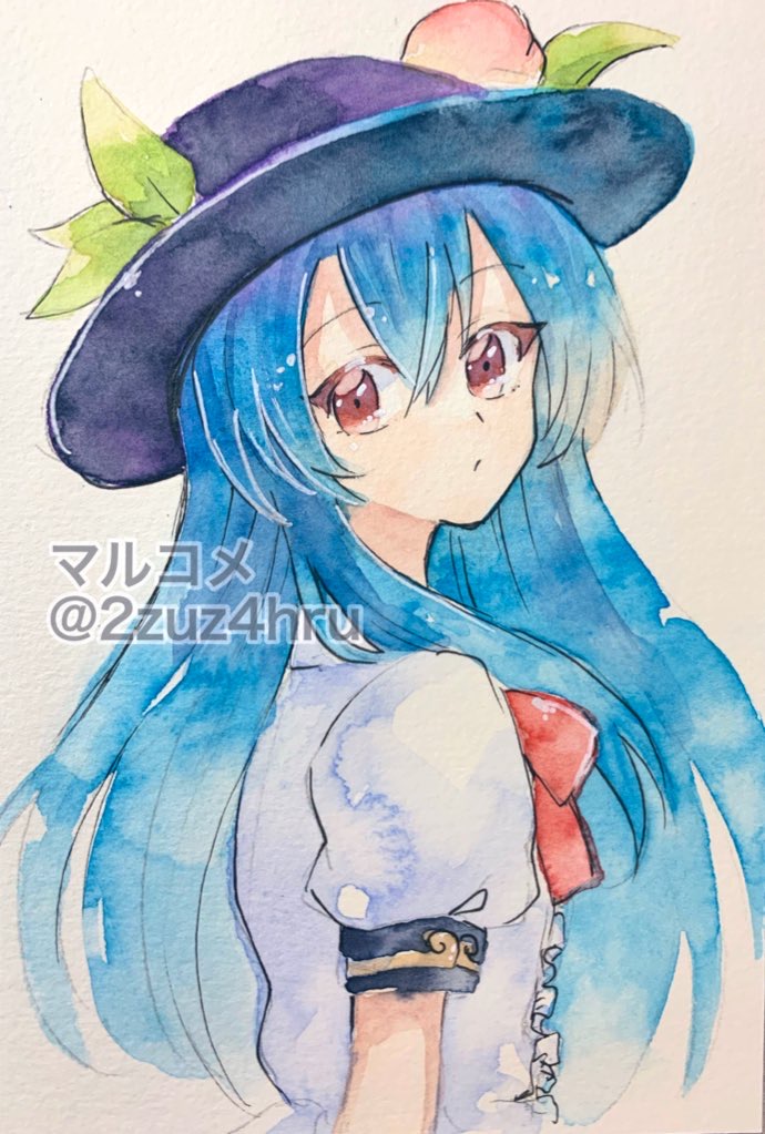 Hinanawi Tenshi (Touhou) Rule 34 Image