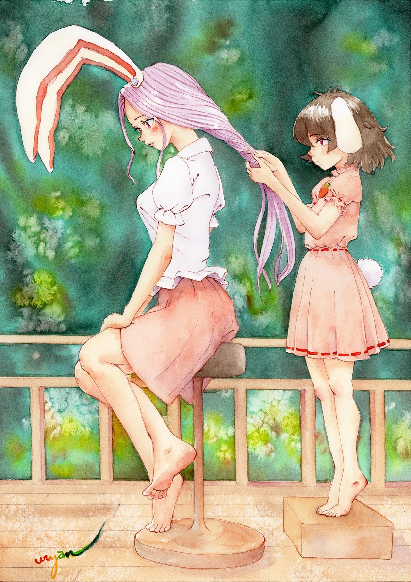 Inaba Tewi (Touhou) Rule 34 Image