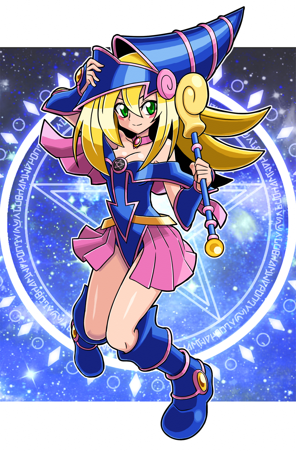 Dark Magician Girl (Yu-Gi-Oh!) Rule 34 Image