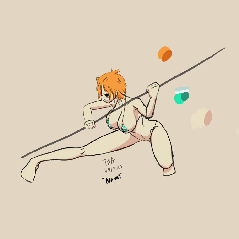 Nami (One Piece) Rule 34 Image