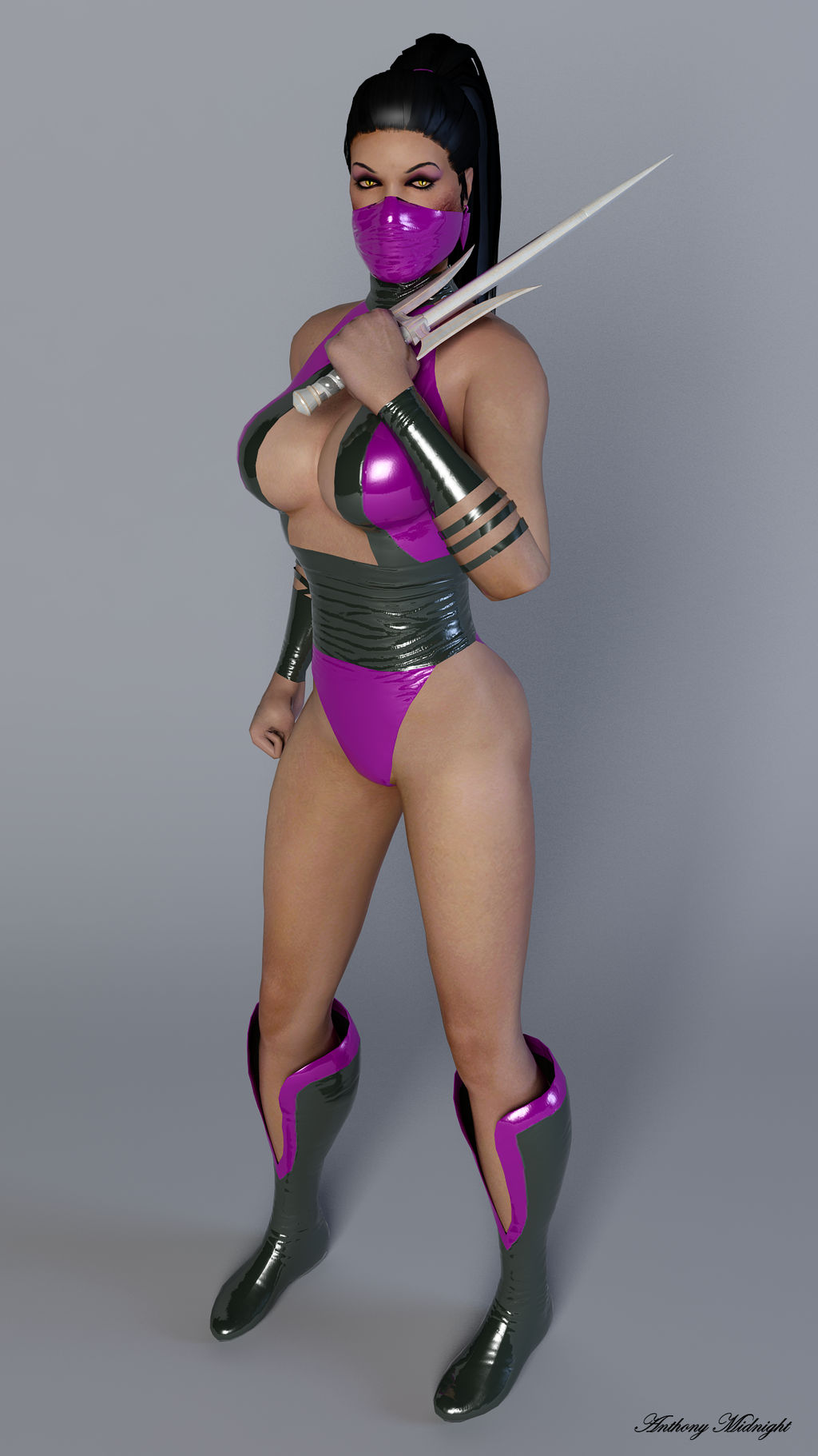 Mileena (Midway) Rule 34 Image