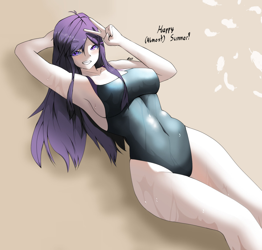 Yuri (Doki Doki Literature Club) Rule 34 Image