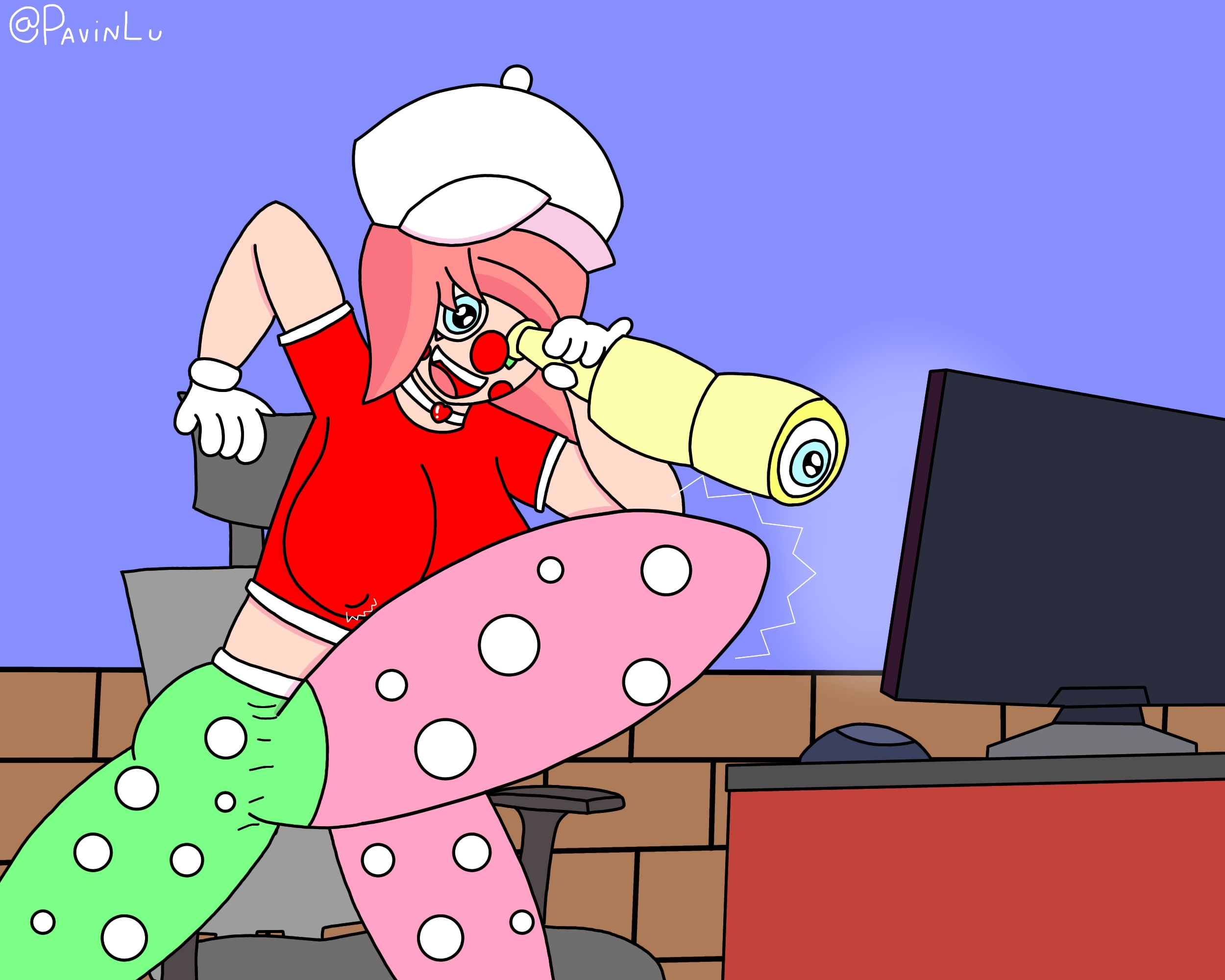 Clowndia Rule 34 Image