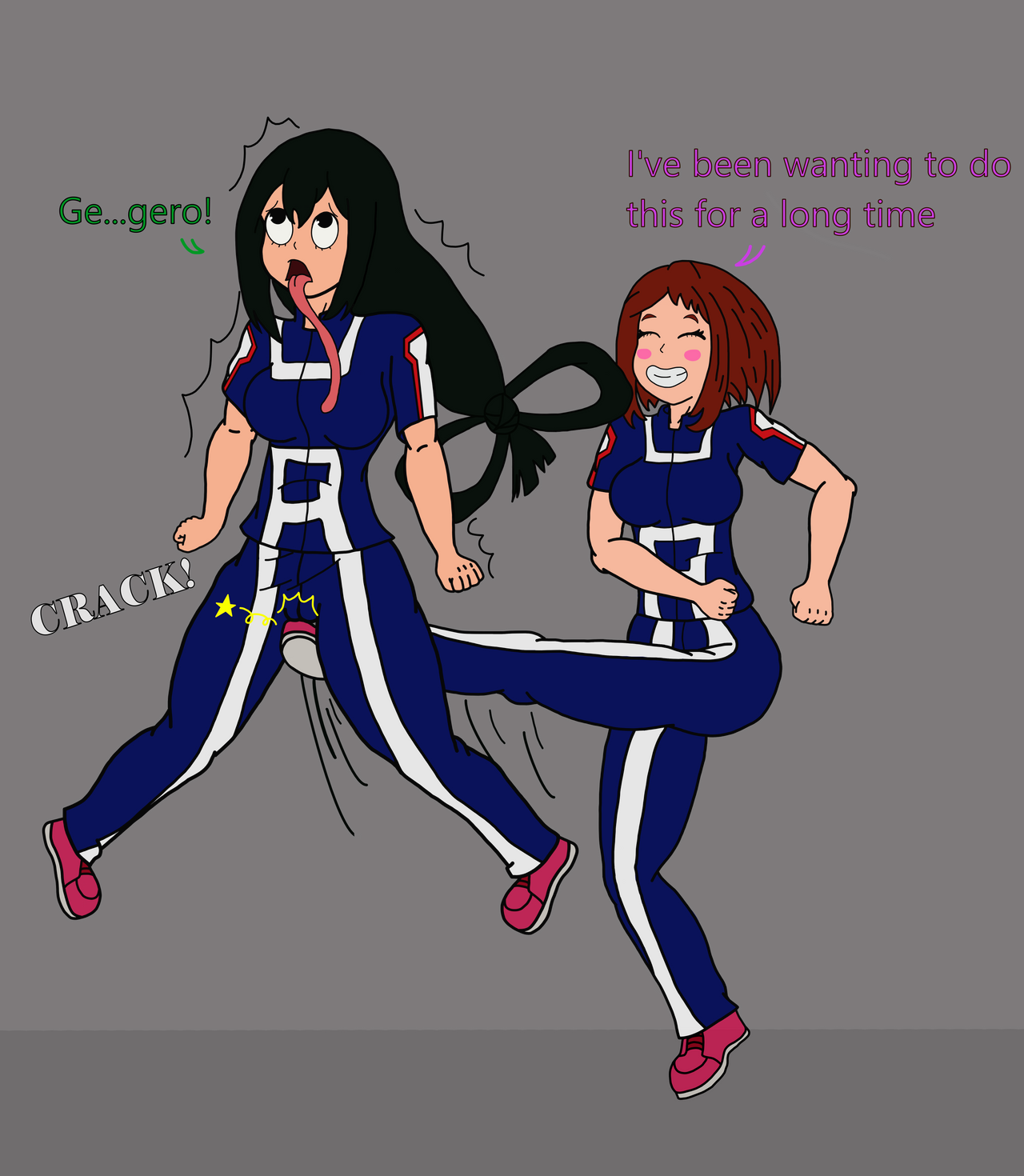 Ochako Uraraka (My Hero Academia) Rule 34 Image