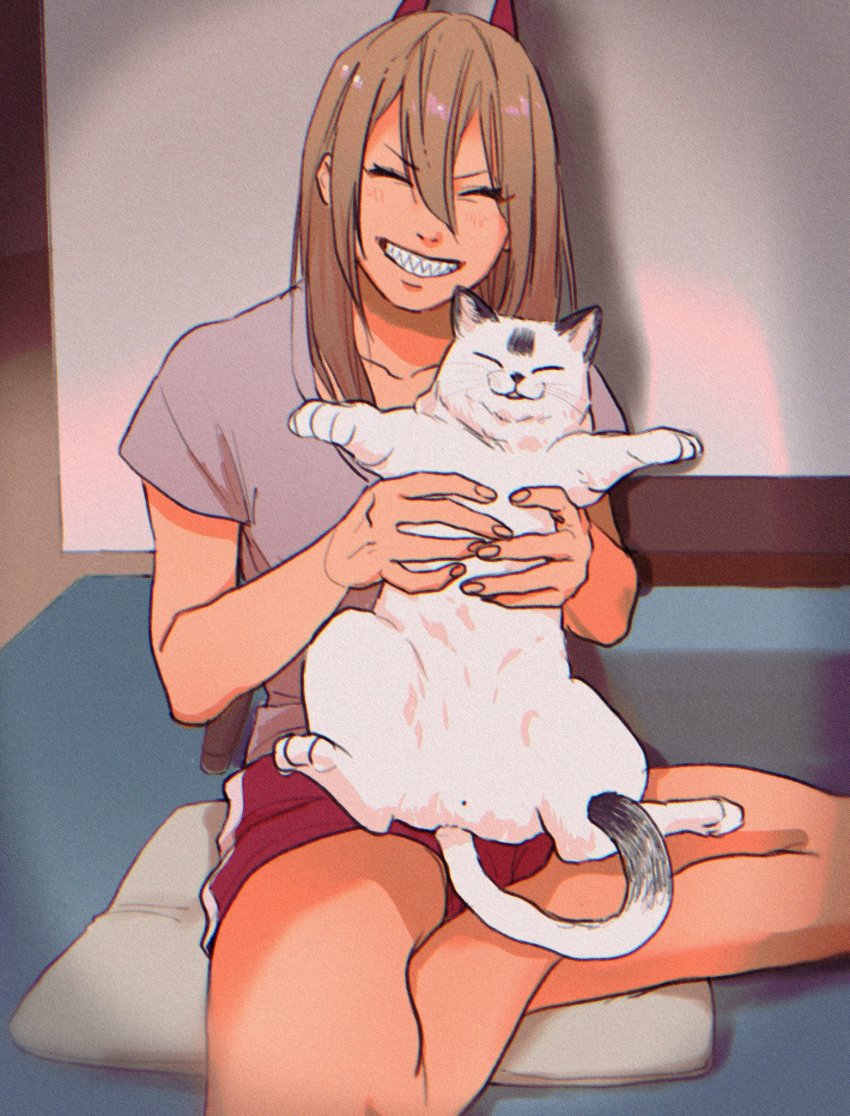 Meowy (Chainsaw Man) Rule 34 Image