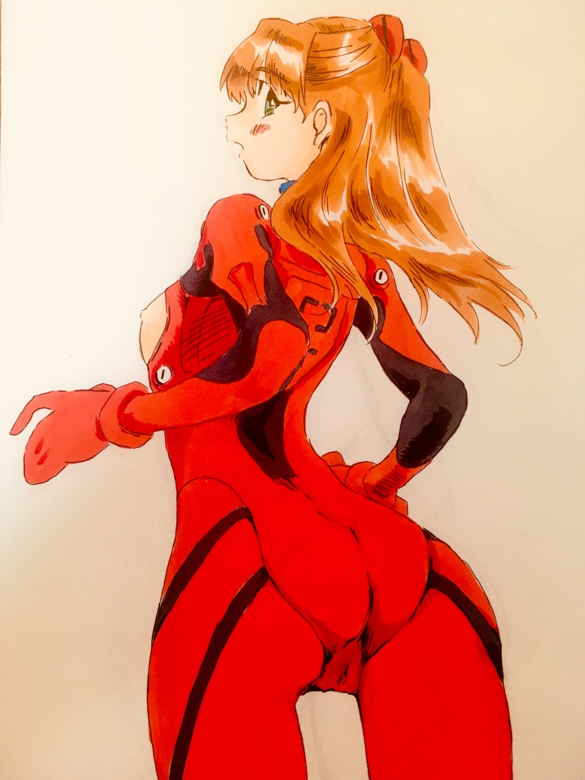 Souryuu Asuka Langley (Neon Genesis Evangelion) Rule 34 Image
