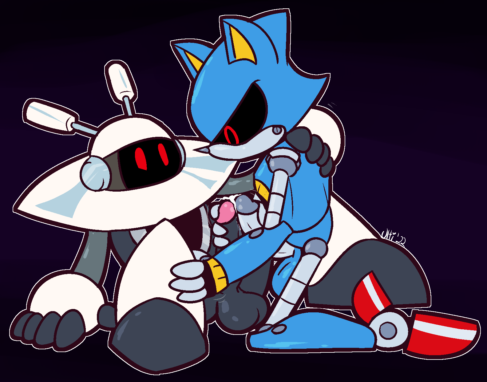 Metal Sonic (Capcom) Rule 34 Image