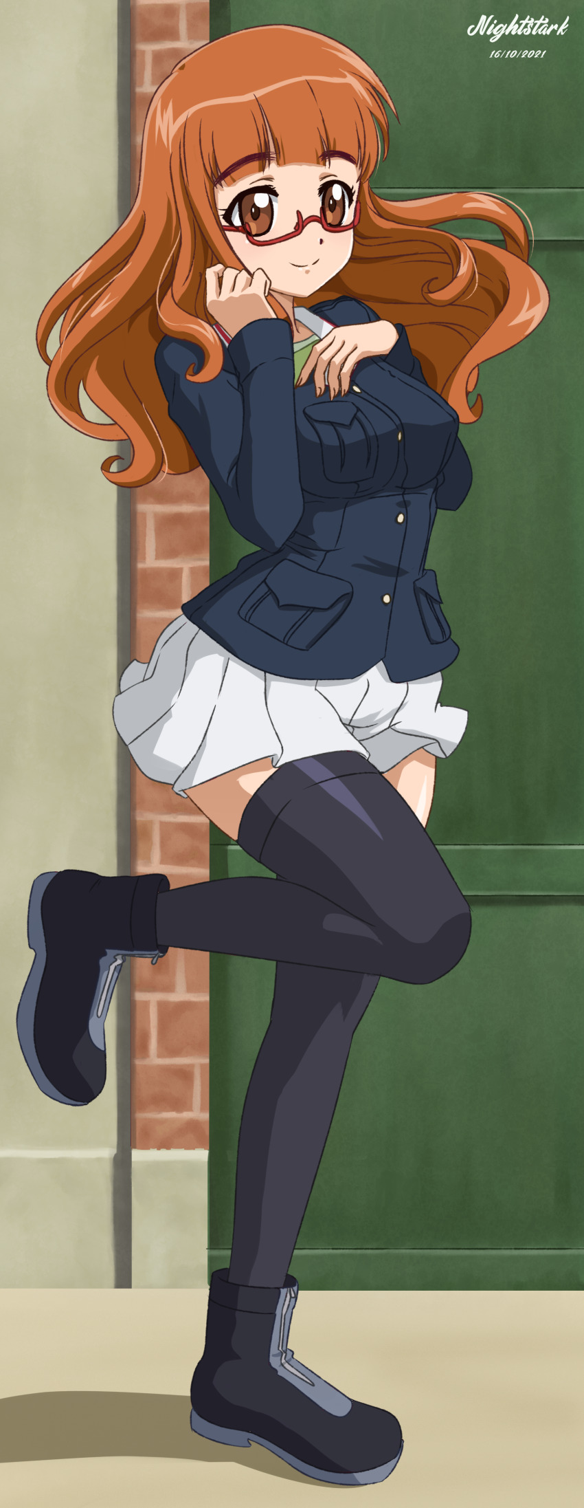 Takebe Saori (Girls Und Panzer) Rule 34 Image