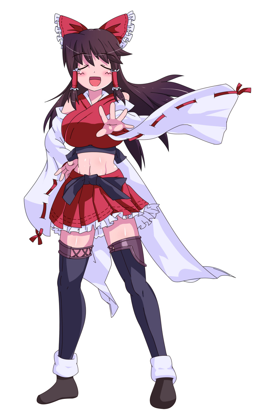 Hakurei Reimu (Cookie (Touhou)) Rule 34 Image