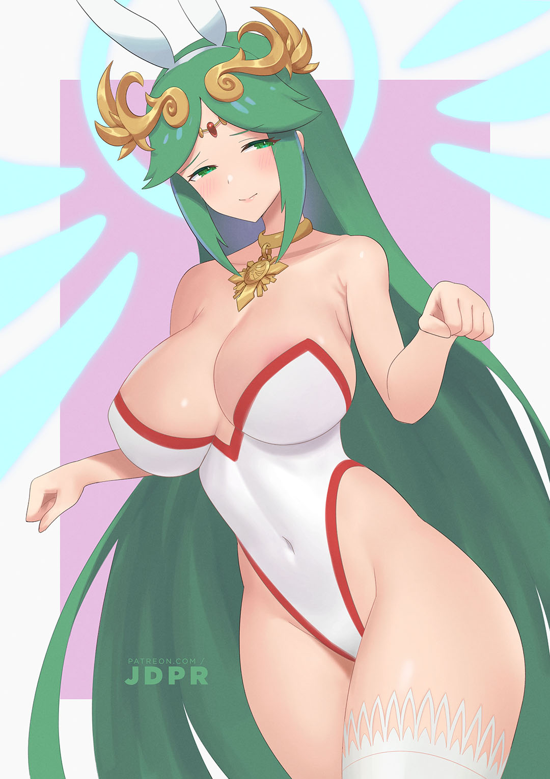 Palutena (Kid Icarus) Rule 34 Image