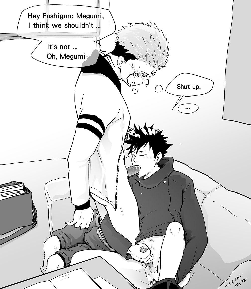 Fushiguro Megumi (Jujutsu Kaisen) Rule 34 Image