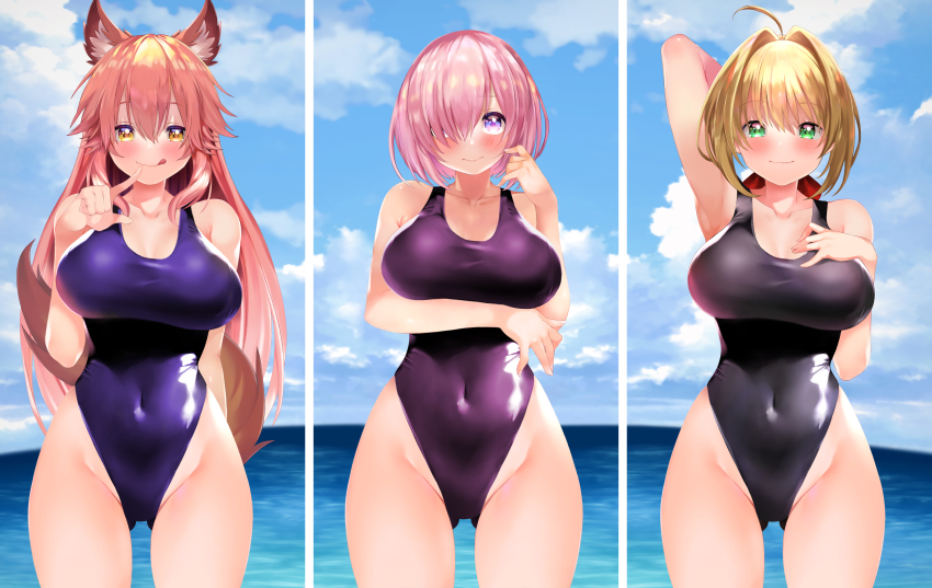 Mash Kyrielight (Fate/Extra) Rule 34 Image