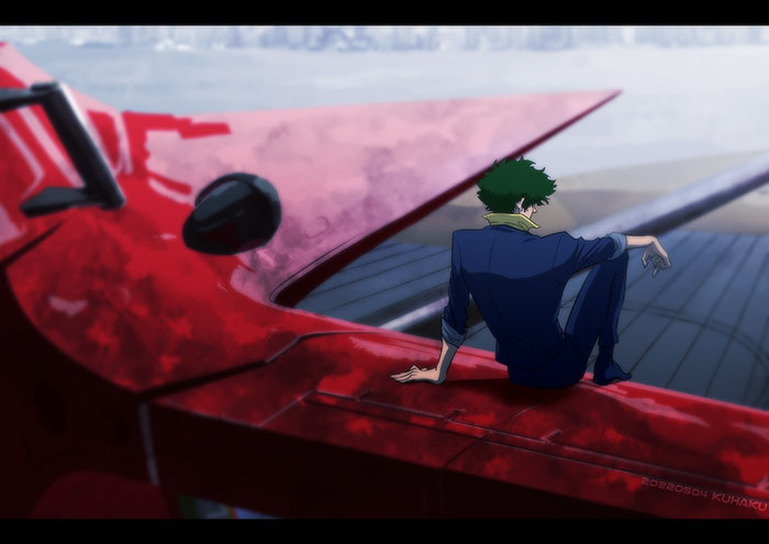 Spike Spiegel (Cowboy Bebop) Rule 34 Image