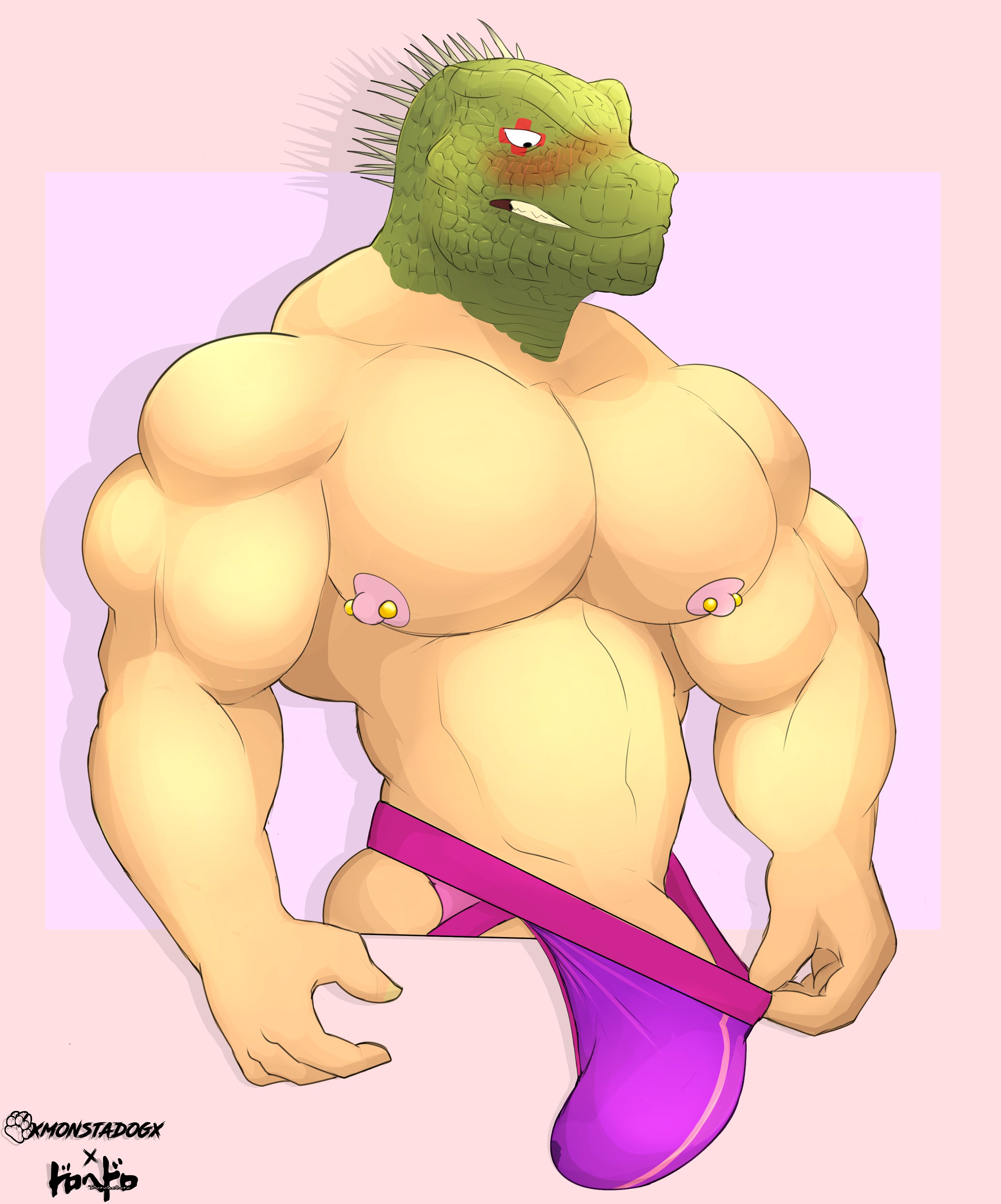 Kaiman (Dorohedoro) Rule 34 Image