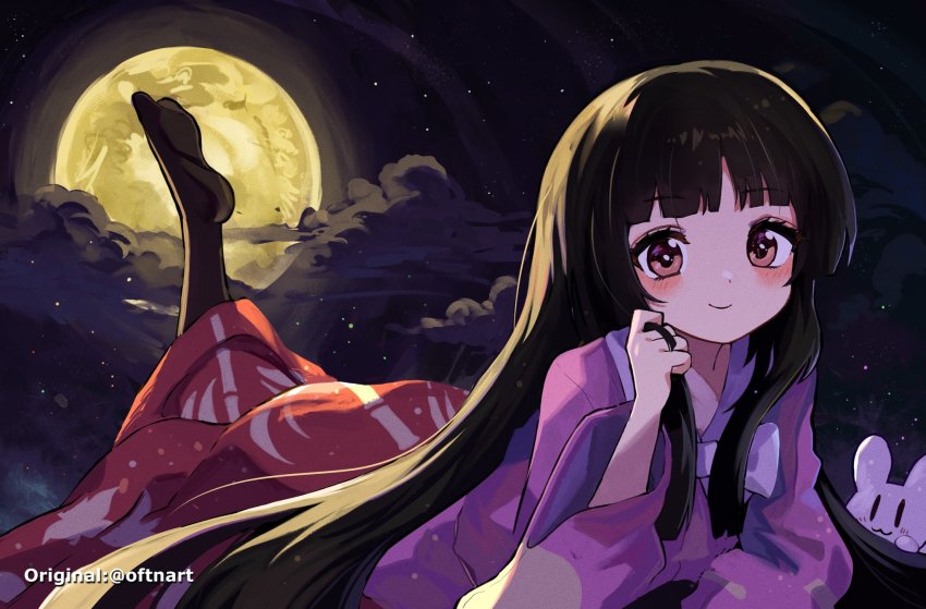 Houraisan Kaguya (Touhou) Rule 34 Image
