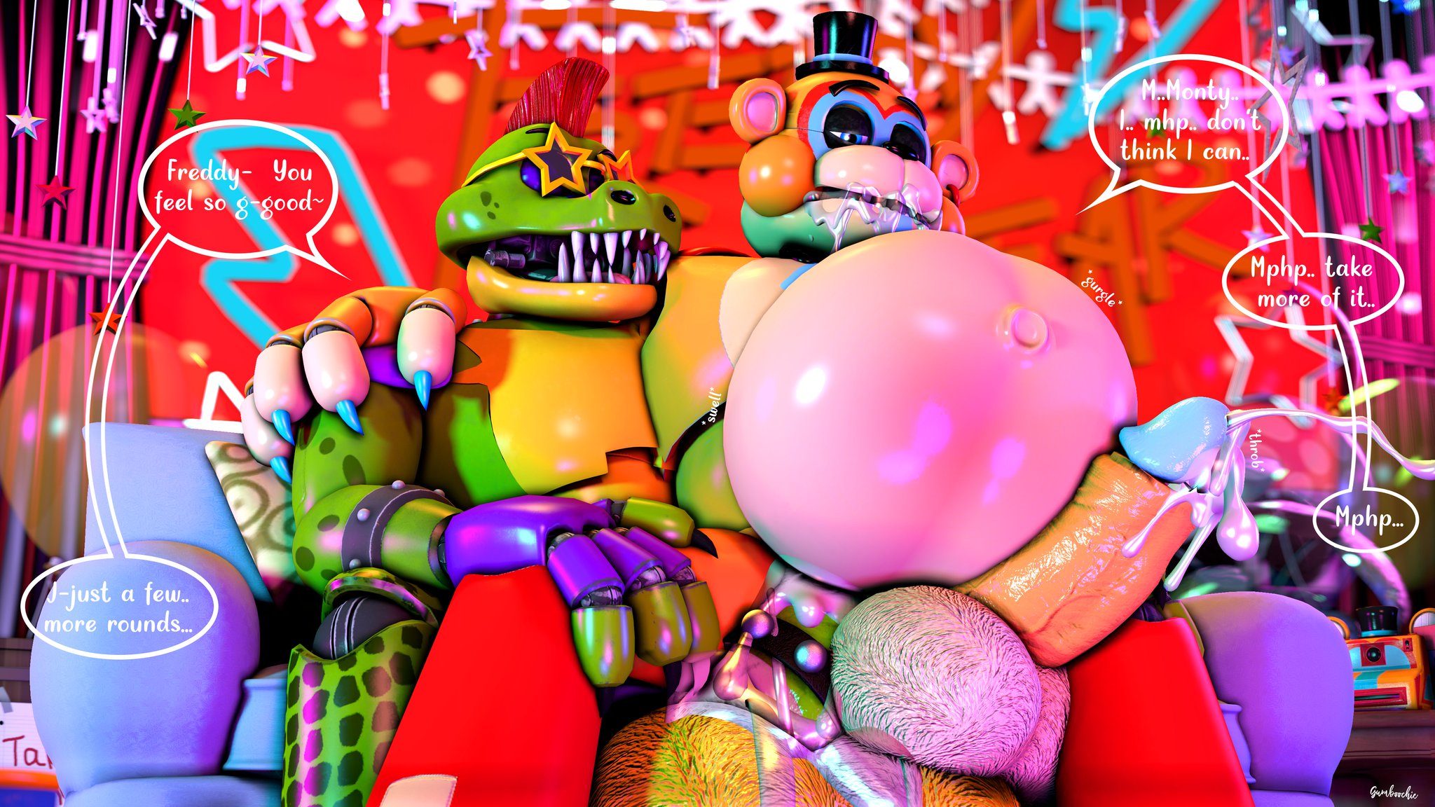 Glamrock Freddy (Fnaf) Rule 34 Image