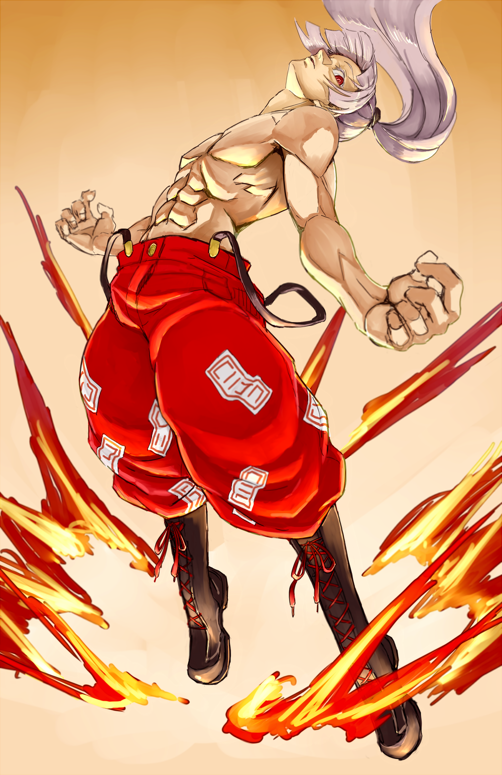 Fujiwara No Mokou (Touhou) Rule 34 Image