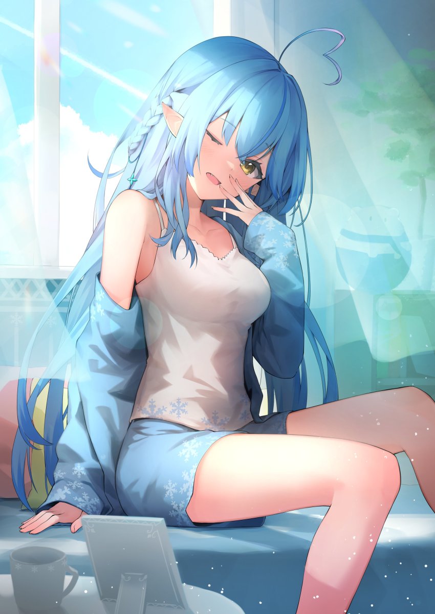 Yukihana Lamy (Hololive) Rule 34 Image
