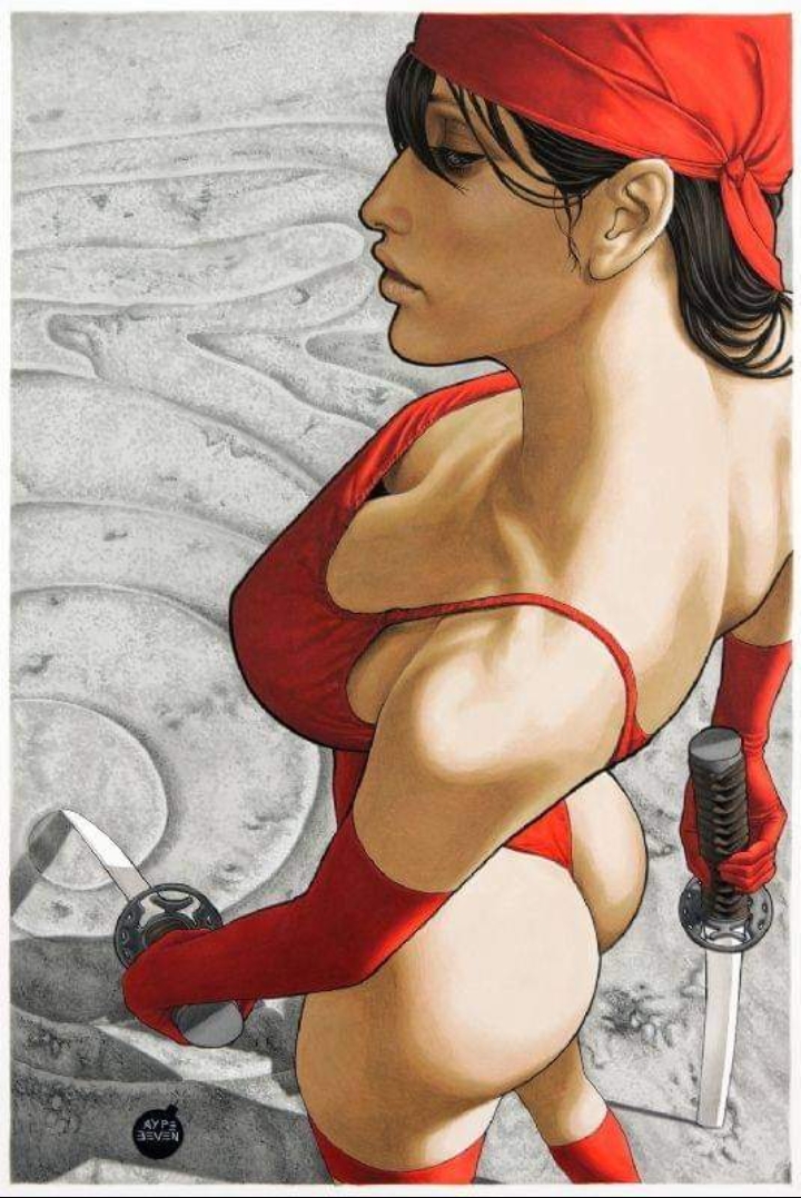 Elektra Natchios (Marvel) Rule 34 Image