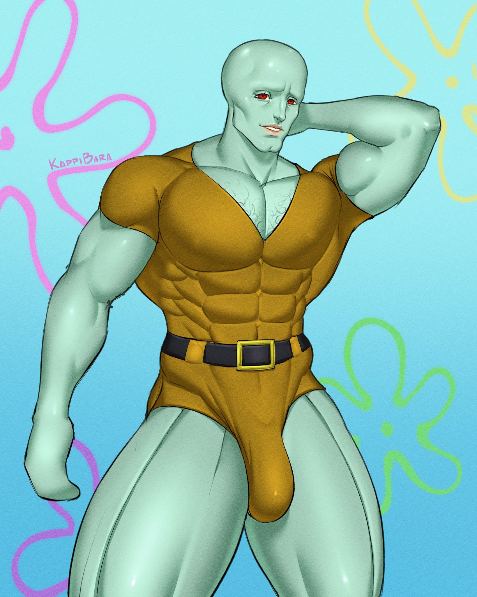Squidward Tentacles (Nickelodeon) Rule 34 Image
