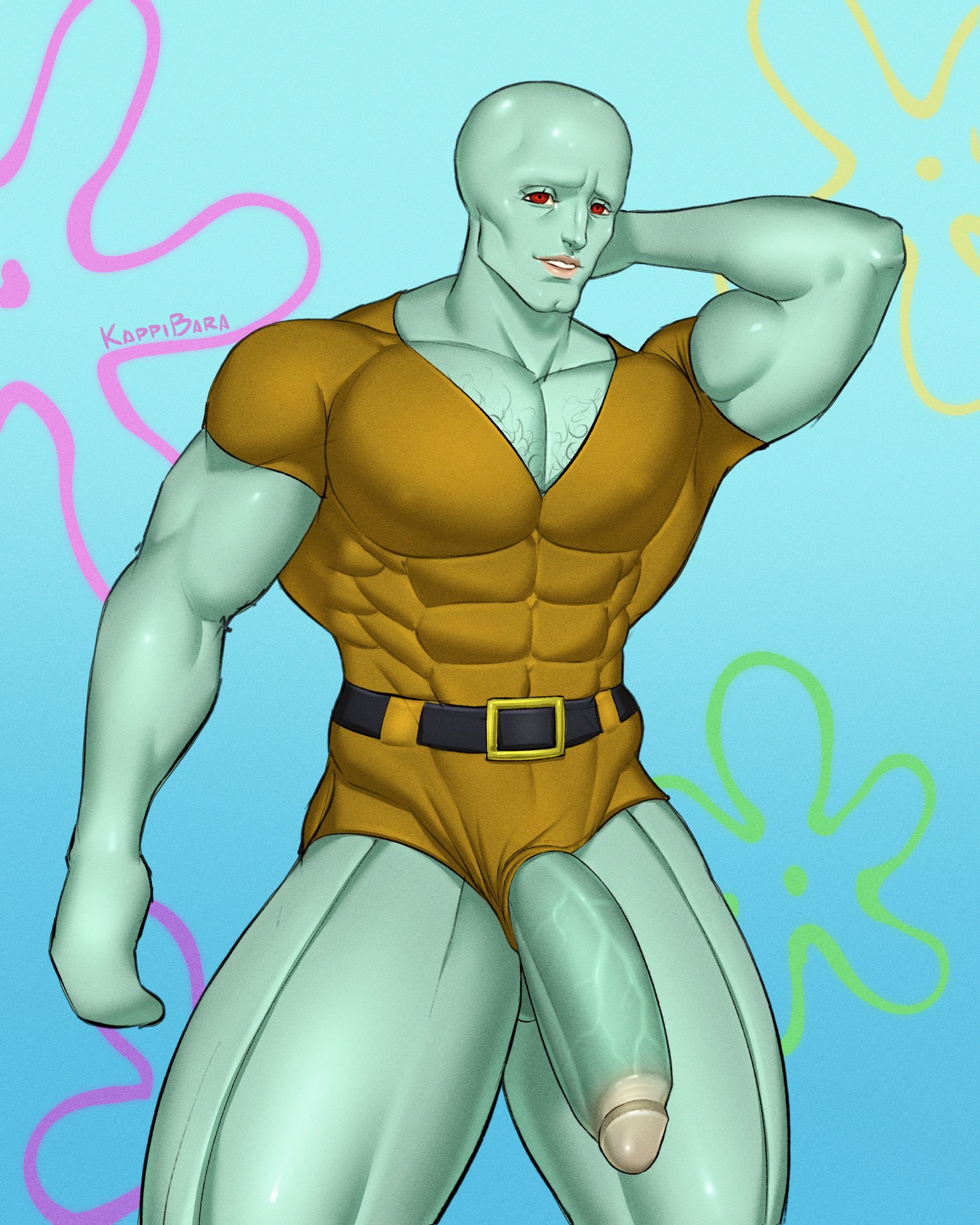 Squidward Tentacles (Nickelodeon) Rule 34 Image