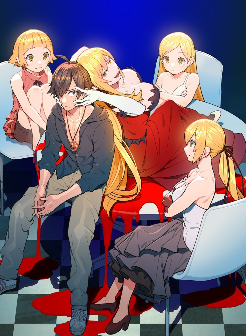 Araragi Koyomi (Kizumonogatari) Rule 34 Image