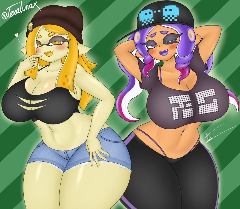 Inkling (Splatoon) Rule 34 Image