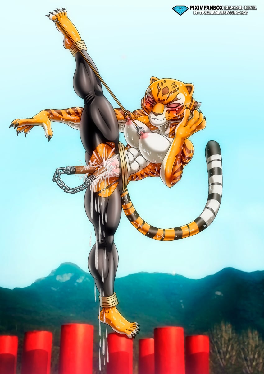 Master Tigress (Kung Fu Panda) Rule 34 Image