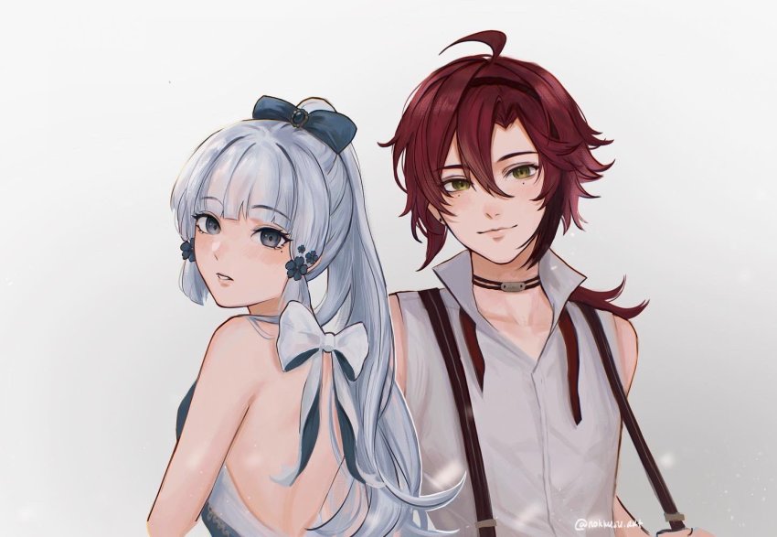 Shikanoin Heizou (Ayaka (Genshin Impact)) Rule 34 Image