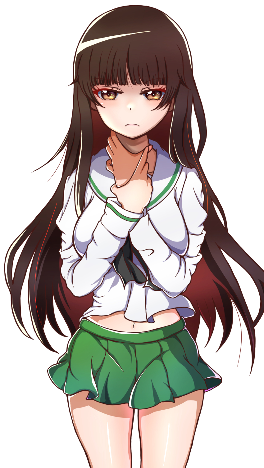 Nishizumi Shiho (Girls Und Panzer) Rule 34 Image