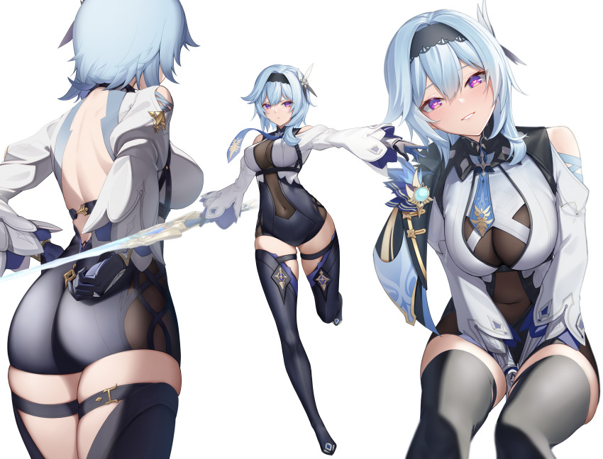 Eula (Genshin Impact) Rule 34 Image