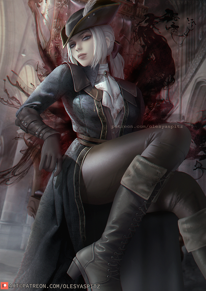 Lady Maria Of The Astral Clocktower (Bloodborne) Rule 34 Image