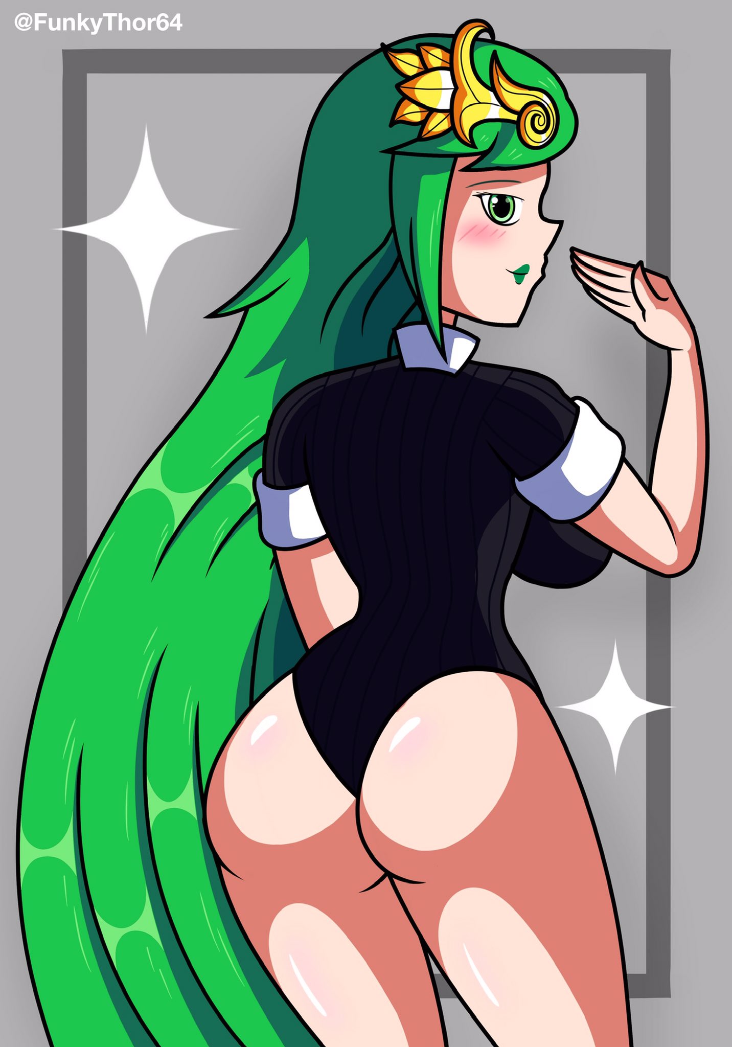 Palutena (Kid Icarus) Rule 34 Image