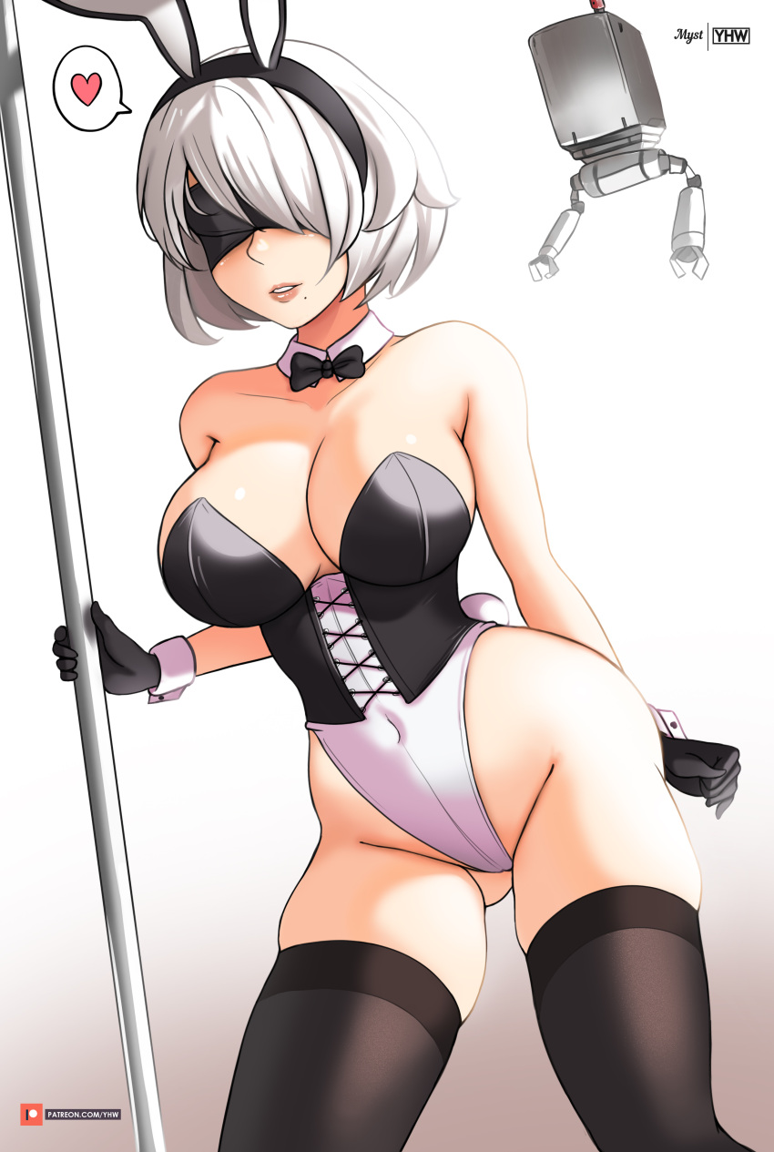 Yorha 2b (Nier) Rule 34 Image