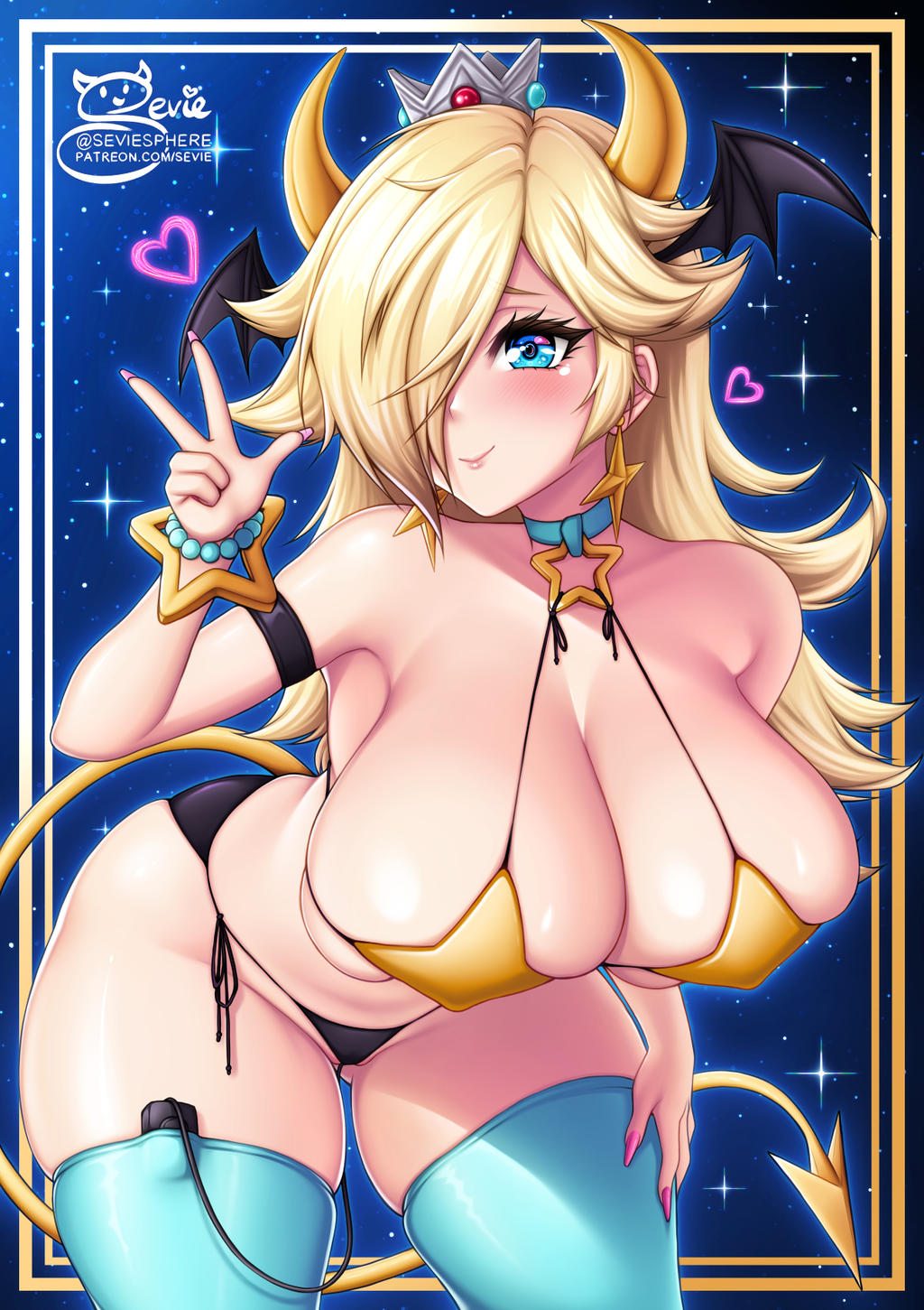 Princess Rosalina (Mario (Series)) Rule 34 Image